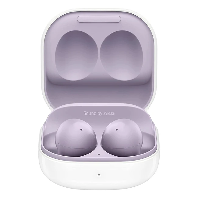 Samsung Galaxy Buds2 Wireless Earphones - Crystal Clear Calls, Active Noise Cancelling, ComfortFit - Violet UK Version