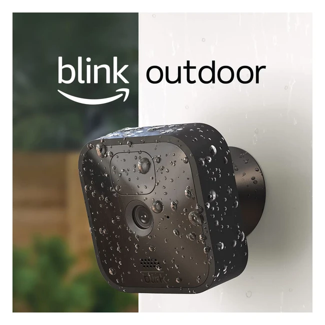 Blink Outdoor HD Kamera - Wetterfest, kabellos, 2 Jahre Batterielaufzeit, Bewegungserkennung