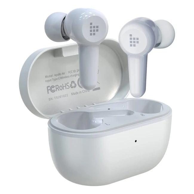 Auriculares Tronsmart Apollo Air ANC Bluetooth con cancelación activa de ruido, 6 micrófonos y 20 horas de reproducción