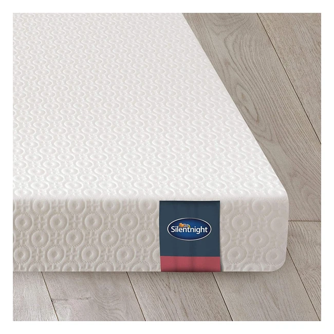 Silentnight Easy Living Comfort Foam Mattress - Medium Soft Double | Pressure Relief & Handmade in UK