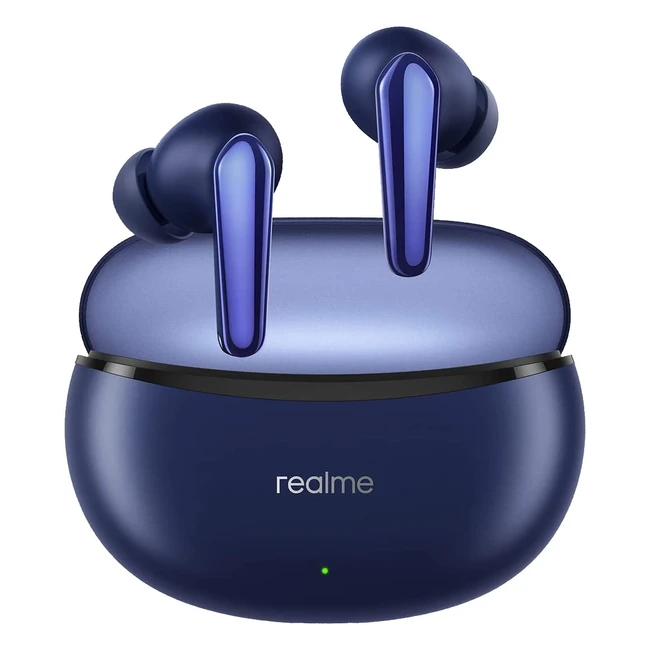 Realme Buds Air 3 Neo - Auriculares Inalámbricos con Graves Dinámicos de 10mm y Cancelación de Ruido - Resistencia al Agua IPX5 - Starry Blue