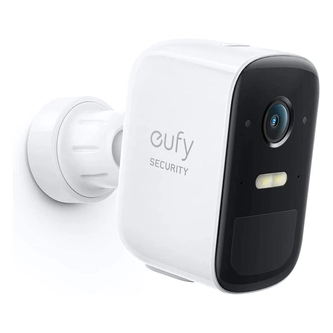 Eufy Security Kamera 2C Pro - Kabellos, 2K Auflösung, 180 Tage Akkulaufzeit