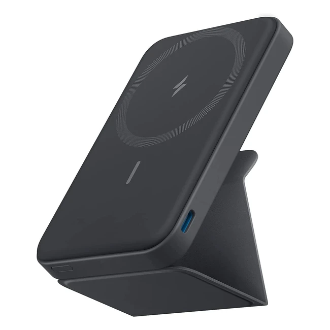 Anker Power Bank 622 Maggo: Foldable Magnetic Wireless Portable Charger for iPhone 141312 Series