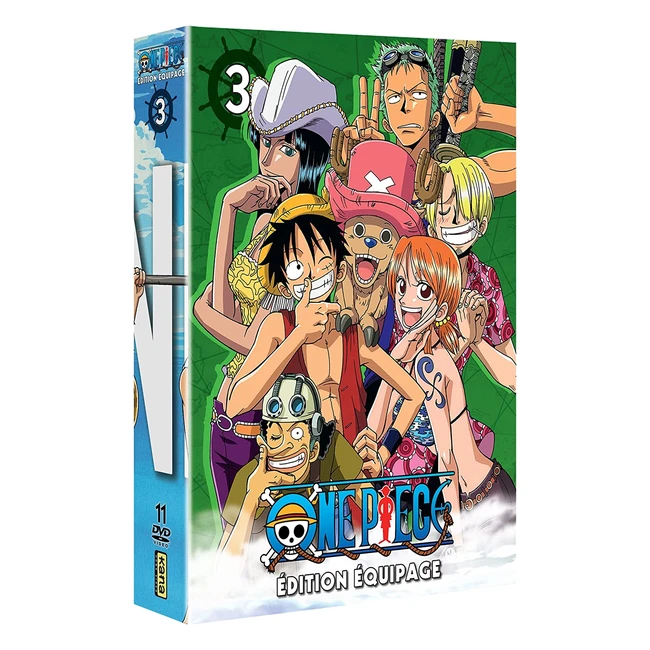 Coffret One Piece Équipage, Édition Limitée - 3 DVD inclus