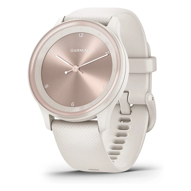 Smartwatch Garmin Vívomove Sport Blanco con seguimiento de salud y bienestar