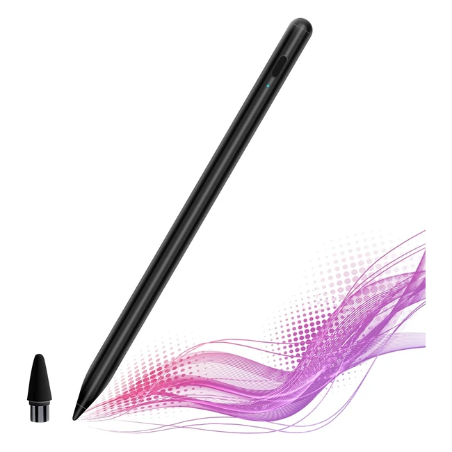 Stylet tablette pour iPad iPhone Samsung Xiaomi Android Chromebook Huawei Lenovo - Stylo tactile fast charge avec écran attraction magnétique