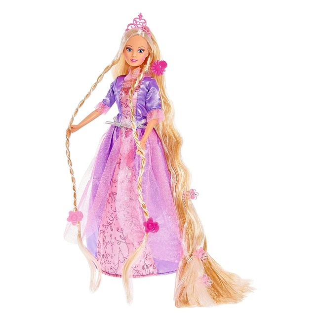Poupée Steffi Love Princesse Rapunzel 29cm - Cheveux Longs & Accessoires