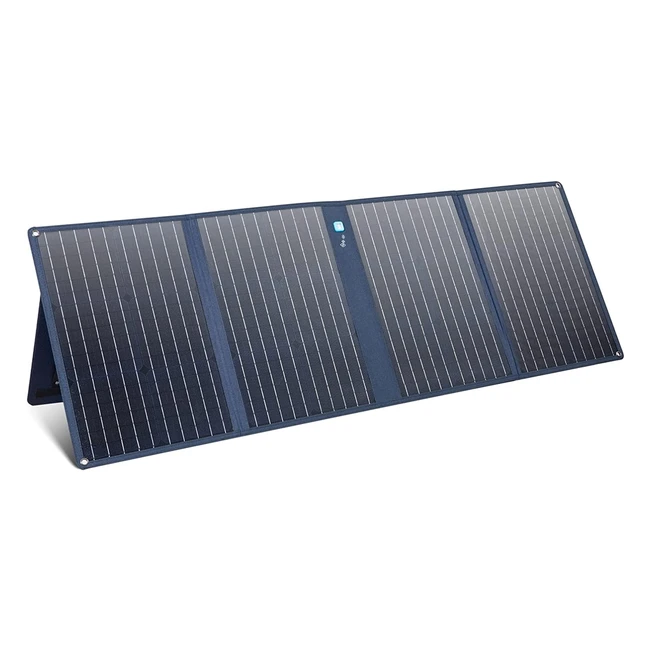 Anker 625 Solarpanel - Kompakte 100W Solaranlage mit verstellbarer Halterung und Powerhouse-Kompatibilität