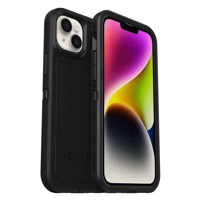 Otterbox Defender XT Case for iPhone 14 Plus - Shockproof, Drop-Proof, Ultra-Rugged Protective Case 5x Tested to Military Standard - Black