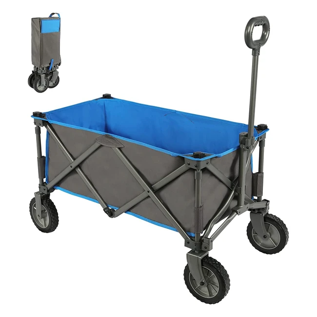 Portal Festival Camping Trolley Cart with Wheels - Foldable and Durable - 100kg 