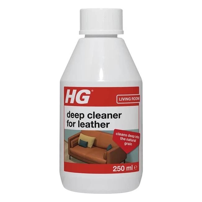 HG Deep Cleaner for Leather - Safe Effective and Gentle Formula for Leather So