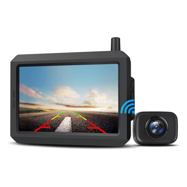 Autovox W7 Wireless Reversing Camera Kit - Stable Signal, Waterproof, Clear Image