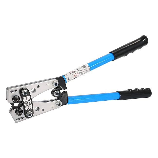 Pince à sertir Toolwiz professionnelle pour câbles électriques AWG 100-61016253550mm