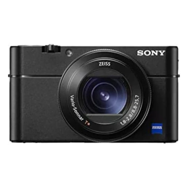 Appareil photo expert compact Sony RX100 V, capteur de type 1.0, optique Zeiss 20-70mm f/1.8-2.8, vidéo 4K, cran inclinable