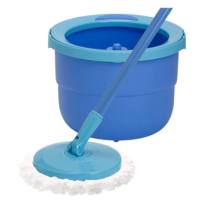 Spontex Full Action System Spin Mop  Bucket - Efficient Cleaning with 360 Spin 