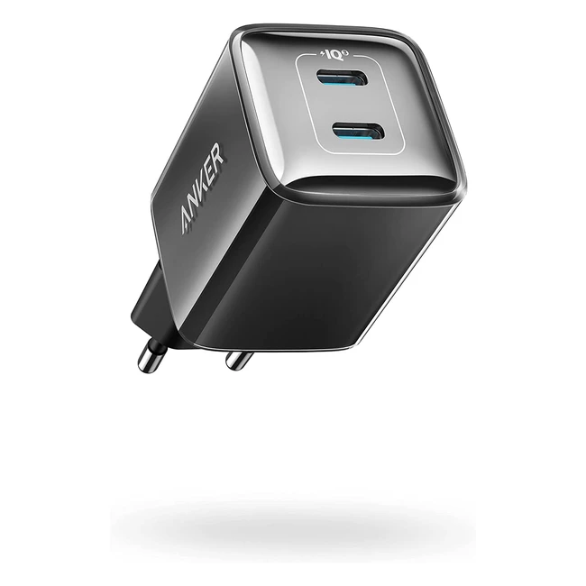 Chargeur USB-C Anker 40W 521 Nano Pro pour iPhone 13 et iPad - Double port PIQ 3.0