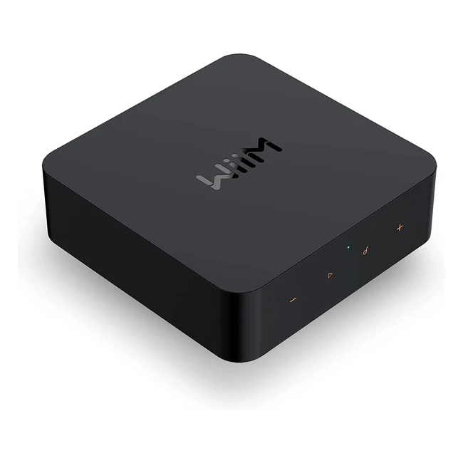 Wiim Pro Récepteur Airplay 2 Chromecast Audio Streamer Multipièces WiFi Compatible avec Alexa, Siri et Google Assistant - Diffusion Audio Haute Résolution