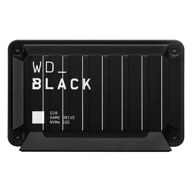 WD_BLACK D30 Game Drive SSD 1TB - Schnelle Übertragung mit 900MB/s, kompatibel mit PlayStation 5 und Xbox Series XS