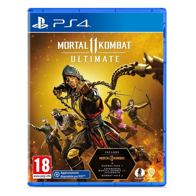 Mortal Kombat 11 Ultimate PS4 - Gioca come i protettori della Terra e fermi Kronika