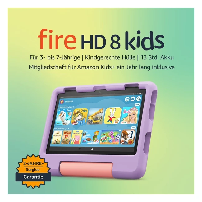 Fire HD 8 Kids-Tablet 2022 - 8