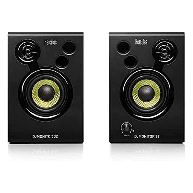 Monitores de audio activos Hercules DJMonitor 32 - 2 x 15W RMS, perfectos para DJ