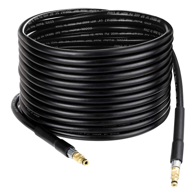High Pressure Replacement Hose for Karcher K2-K7 with Quick Connector and Durabl