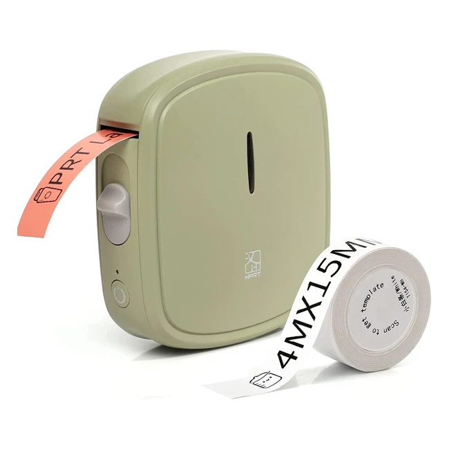 Etichettatrice Bluetooth Portatile Qutie Mini Stampante Etichette Adesive Termica per Casa, Ufficio e Scuola - iOS e Android