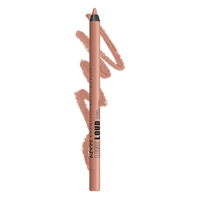 Crayon  lvres mat longue tenue waterproof NYX Professional Makeup Line Loud 