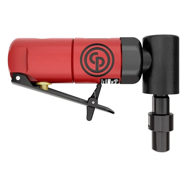 Mini meuleuse Chicago Pneumatique CP8751102CM 6mm - 90° serre-rouge/noir