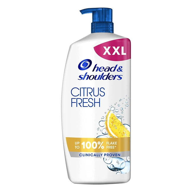 Head  Shoulders Citrus Clarifying Shampoo - 100 Dandruff Protection - Clinical