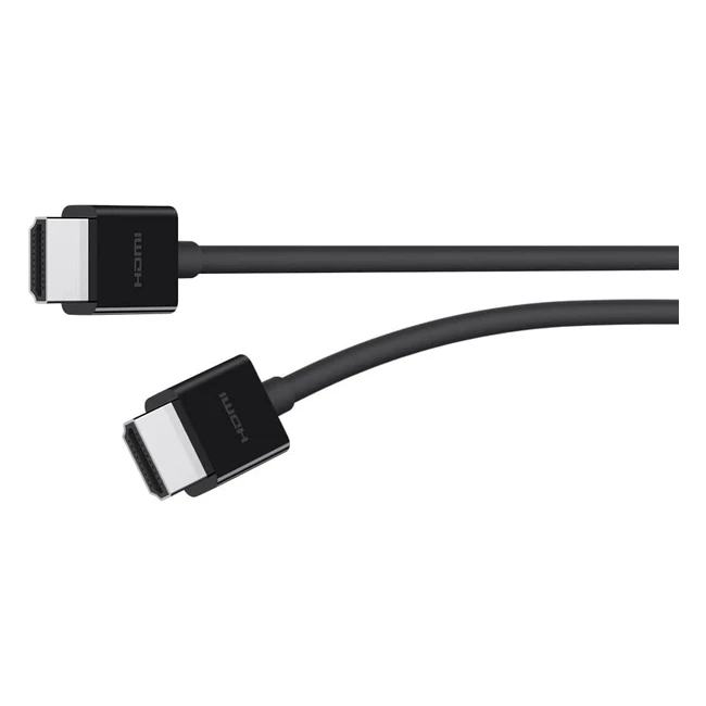 Belkin HDMI-Kabel für Amazon Fire TV und andere HDMI-fähige Geräte - 4K-kompatibel - 2m - Schwarz
