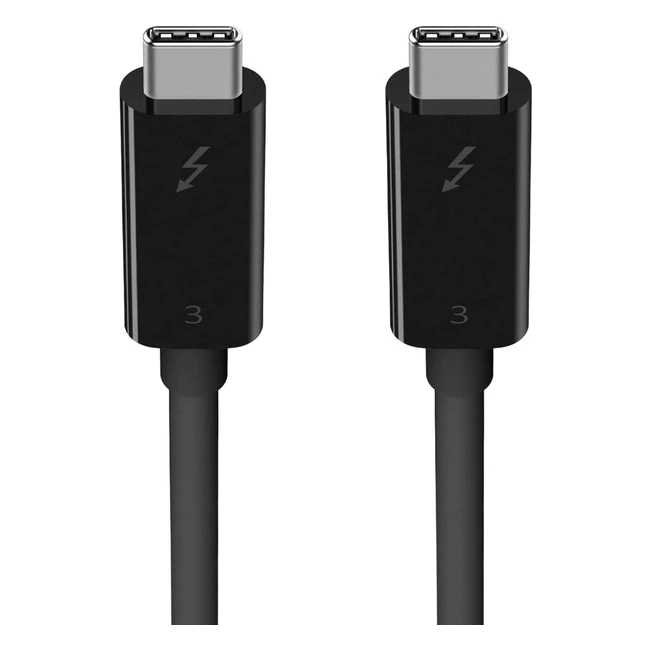 Belkin Thunderbolt 3 USB-C Kabel 2m - 40Gbps, 5K, 100W, Typ C 3.1