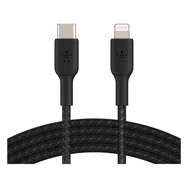 Belkin USB-C Lightning Kabel 2m MFi zertifiziert fr iPhone 14 und ltere M