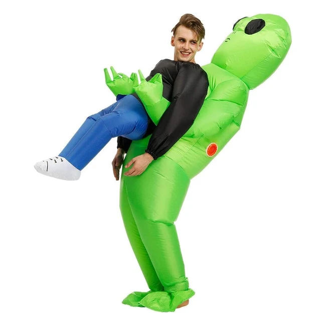 Dguisement Alien Gonflable Adulte - Jashke Costume 100 Polyester