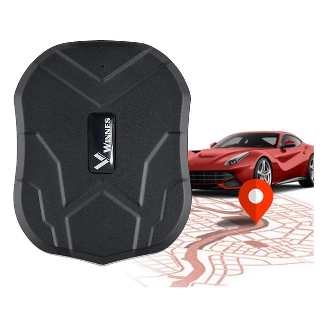Localizzatore GPS per auto 10000mAh - Impermeabile, antifurto, geofence, allarme movimento - App gratuita TK905B