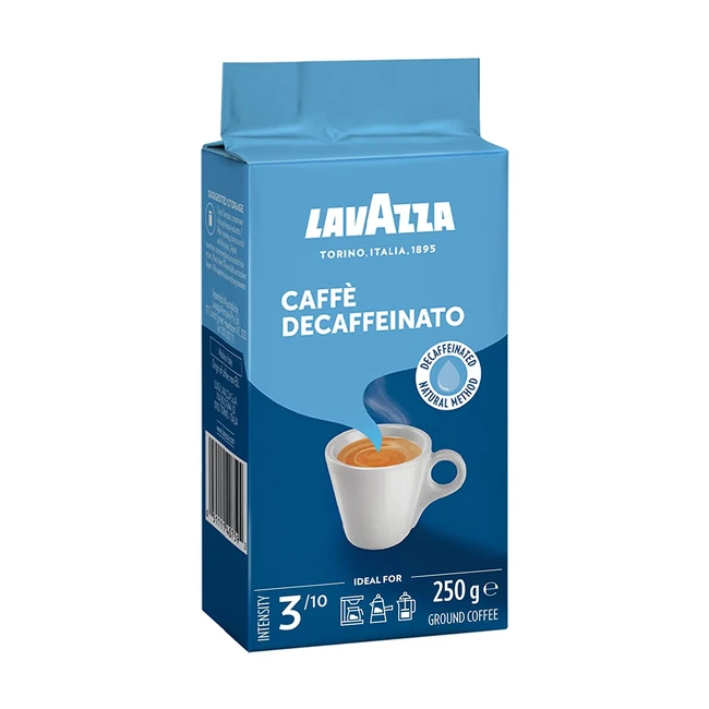 Lavazza Caff Crema Decaffeinato 250g  Arabica-Robusta Mischung  Nussig mild
