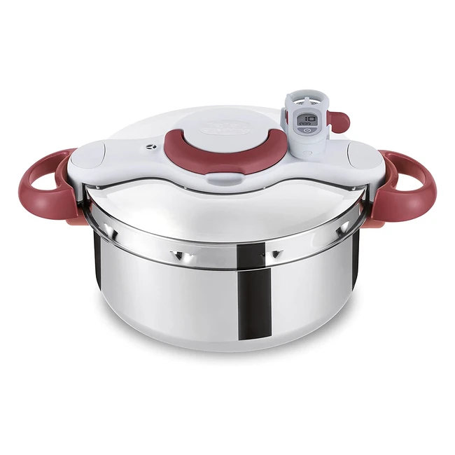 Tefal Clipso Minut Perfect Pressure Cooker - Stainless Steel - 6L - Simmers, Bakes, Boils & More