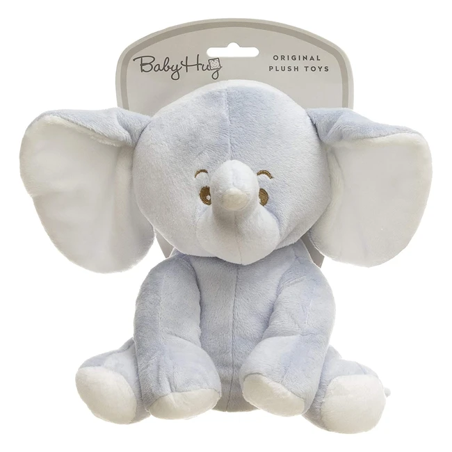 Peluche Elefante Blu 25cm - Giocattolo Morbido e di Alta Qualità