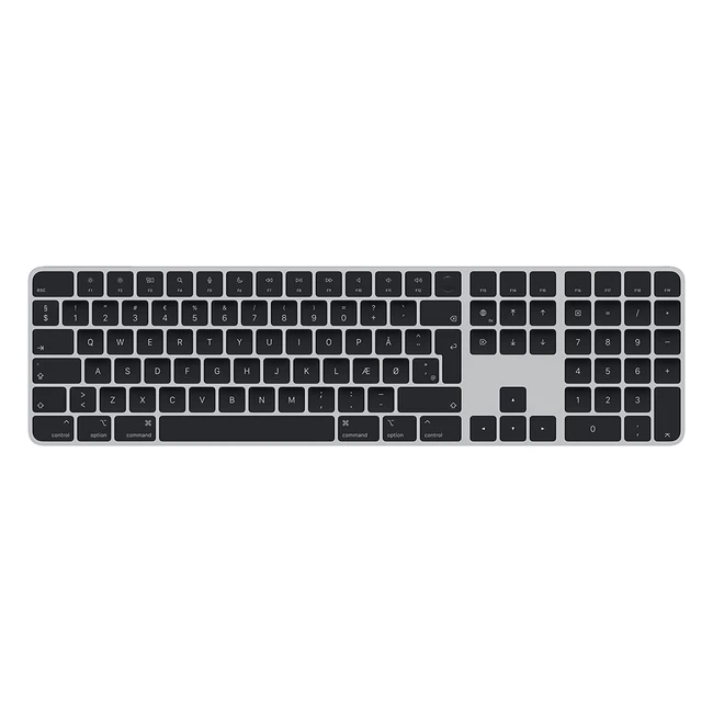 Apple Magic Keyboard mit Touch ID und Ziffernblock für Mac Modelle - Präzises Tippen leicht gemacht