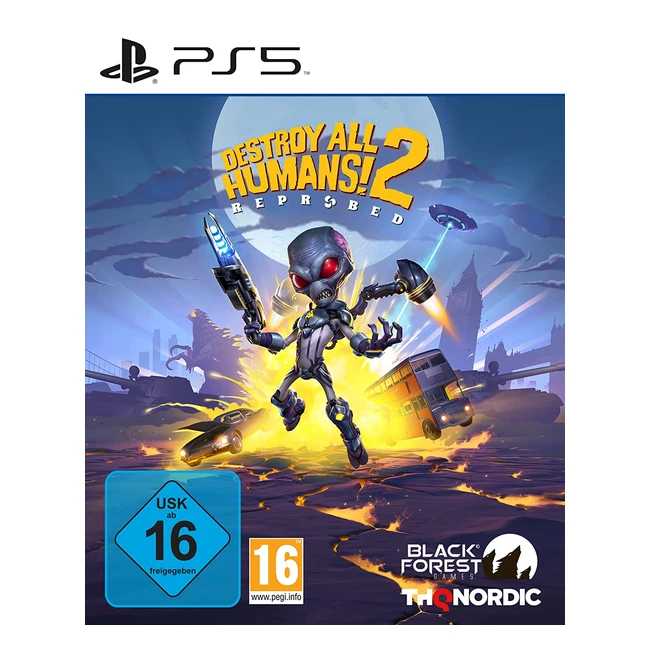 Destroy All Humans 2 Reprobed - PlayStation 5 - Klassische Waffen und neue Technologien