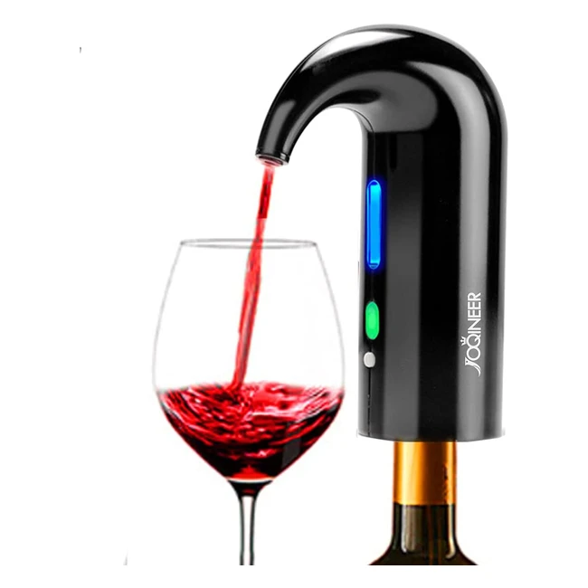 Versatore elettrico per vino Joqineer Multismart con aeratore premium e beccucci