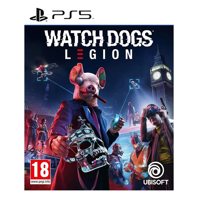 Watch Dogs Legion PS5 - Openworld London, Play as Anyone, Weaponise Tech
