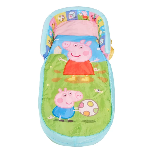 Peppa Pig Toddler Airbed  Sleeping Bag - Soft  Cosy Cover Pump  Carry Bag In