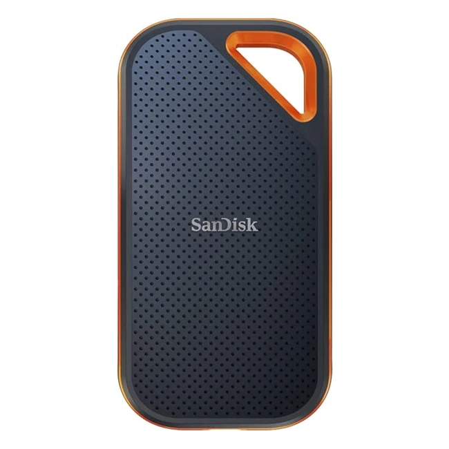SanDisk Extreme Portable SSD - NVMe Leistung mit 2000 MB/s, wasser- und staubdicht, 5 Jahre Garantie