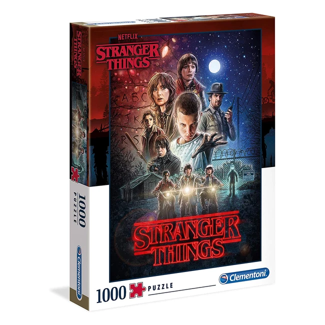 Puzzle Stranger Things 1000 pièces - Clementoni 39542