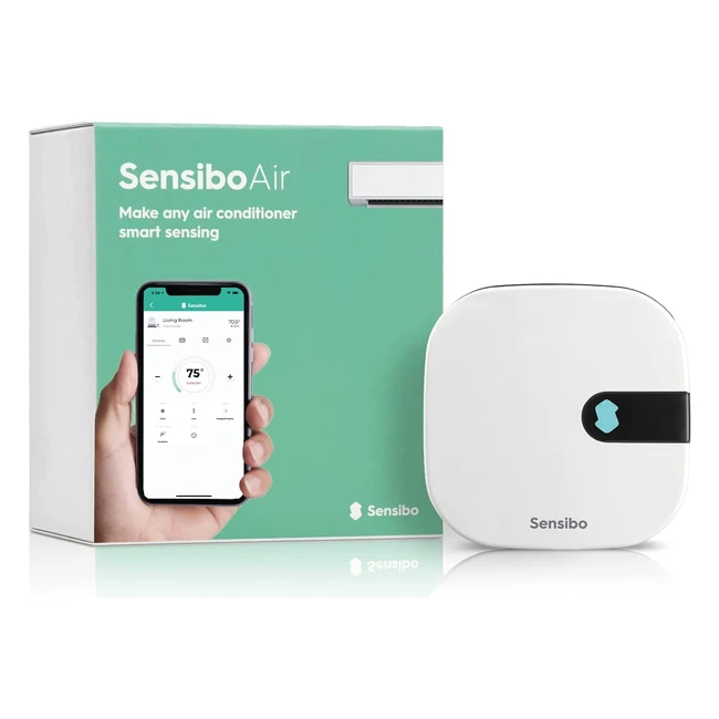 Sensibo Air Controller Smart per Condizionatore - Risparmia energia e goditi il comfort con Google, Alexa, Apple HomeKit e Siri