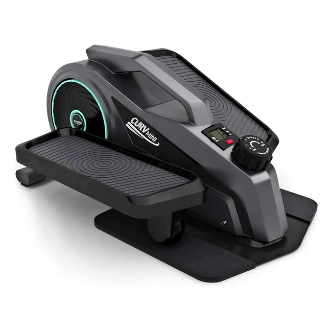 Bluefin Fitness Curv Mini - Unter-Desk Crosstrainer mit einstellbarem Widerstand, leisem Schwungradmotor und LCD-Bildschirm