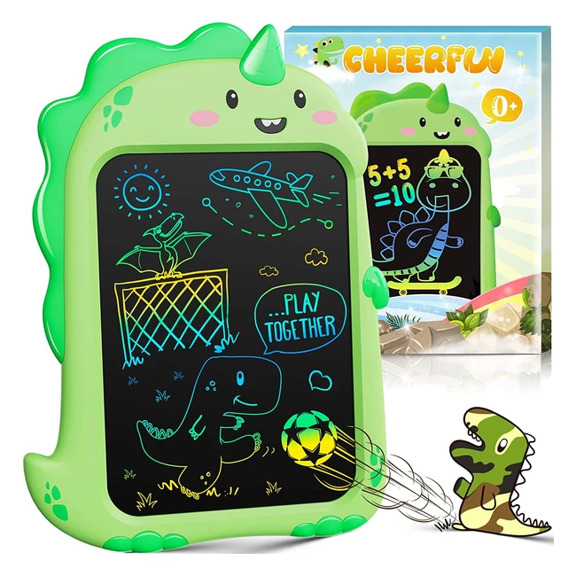 Tablette de dessin LCD ardoise magique dinosaure pour enfant 2-5 ans - idée cadeau éducatif
