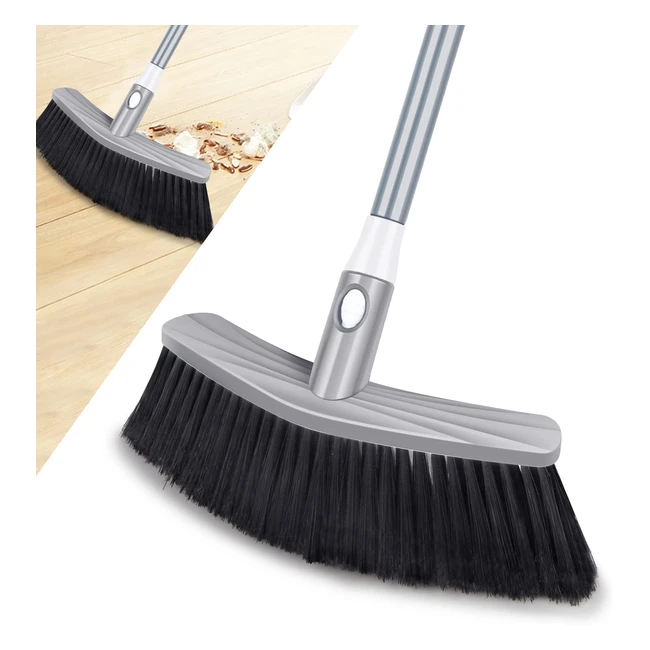 Umaycool Indoor Sweeping Broom with Long Handle - Efficient and Ergonomic Kitche