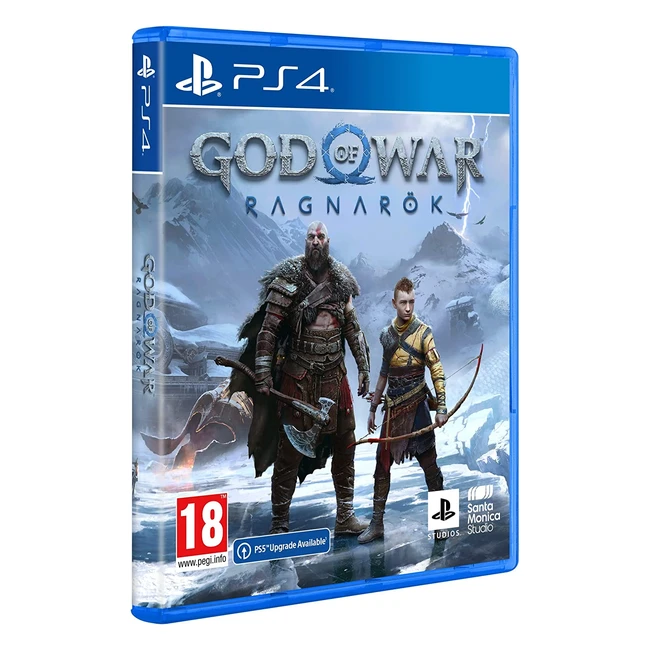 God of War Ragnarok PS4 - Videojuego original de PlayStation Sony Entertainment en español, portugués e inglés - Edición estándar